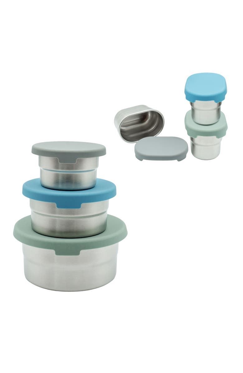 WeeSprout Stainless Steel Food 
Dip Container Set, Main, color, 