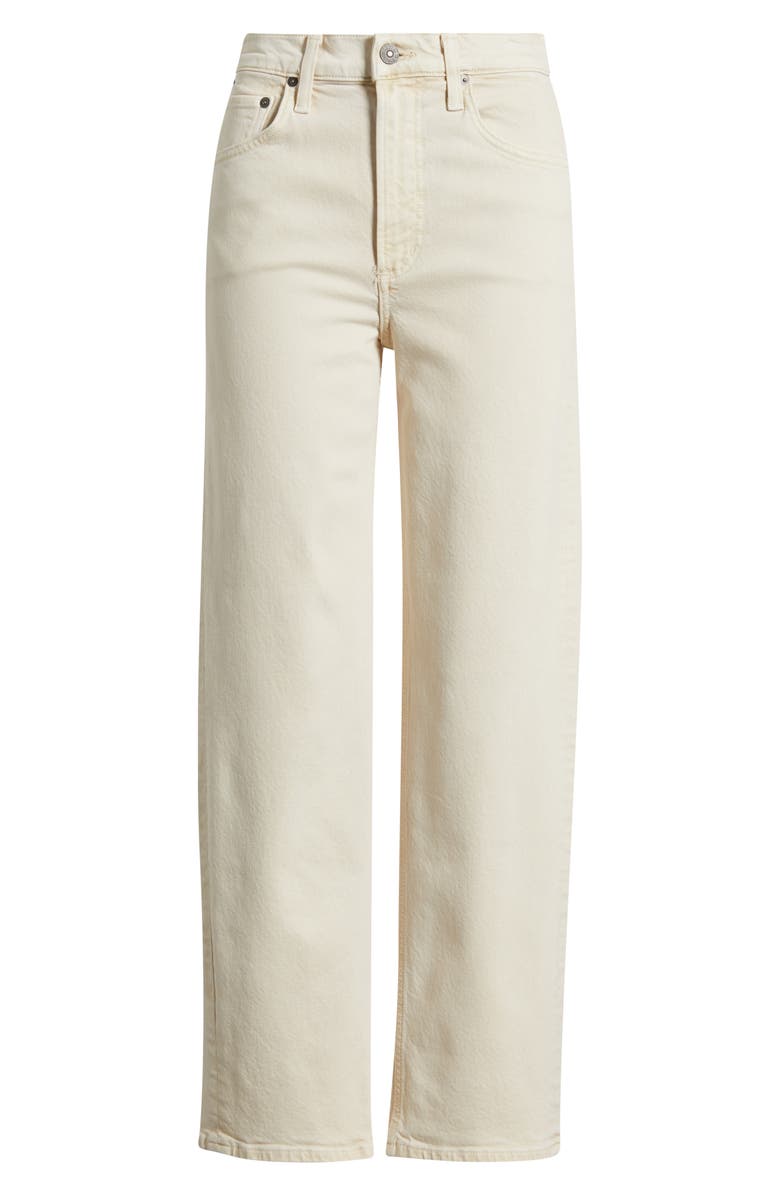 Citizens of Humanity Palma High Waist Ankle Straight Leg Jeans, Main, color, Almond Light Beige