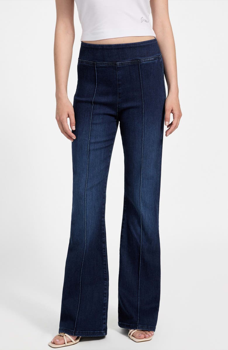 GUESS Sexy Flare High Waist Jeans, Alternate, color, Venturer
