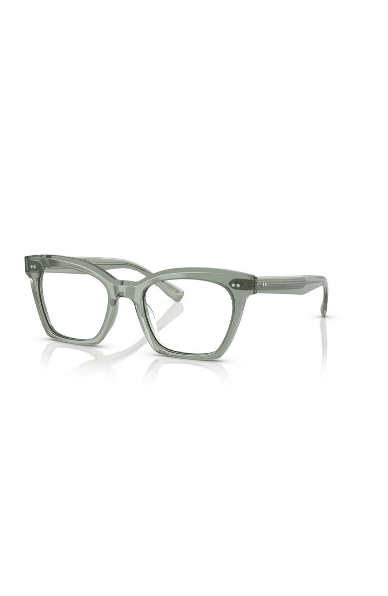 Oliver Peoples 52mm Butterfly optical glasses, Main, color, Green