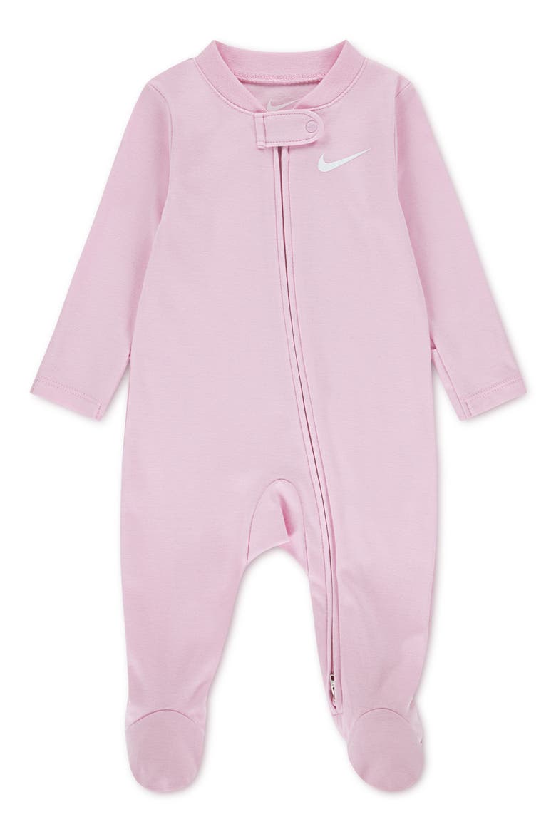 Essentials French Terry Footie, Main, color, A9YPINK FO