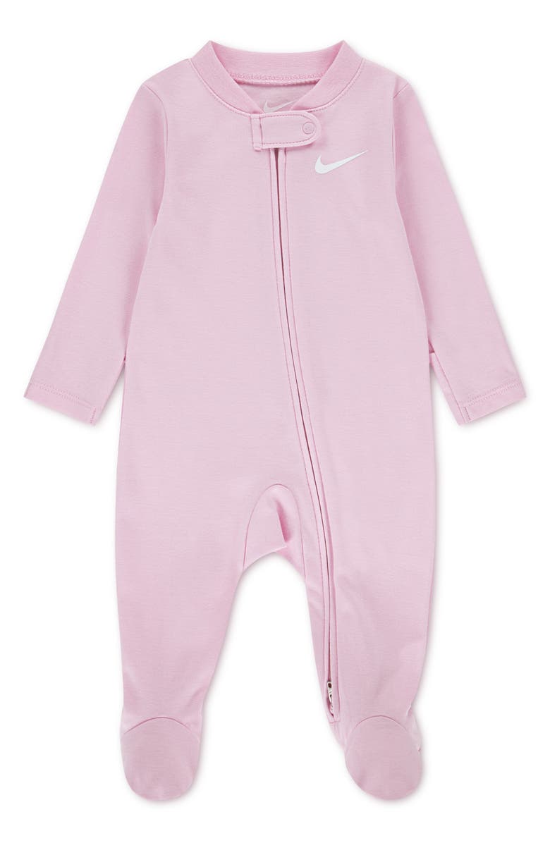 Nike Essentials French Terry Footie, Main, color, A9ypink Fo