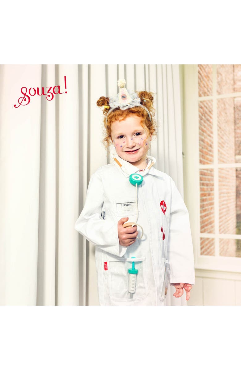 Souza Doctor set Costume Set for Children, Includes Accessories, Alternate, color, White
