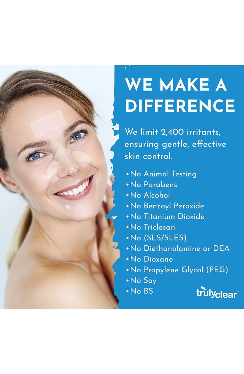 TRULY CLEAR Target Patches, 42 Count, 4 Sizes, Alternate, color, Multicolored