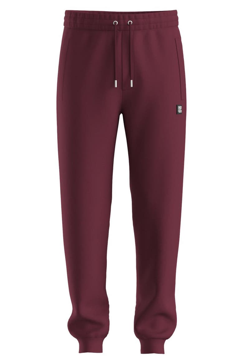 Drawcord Waist Joggers, Main, color, DARK PINK