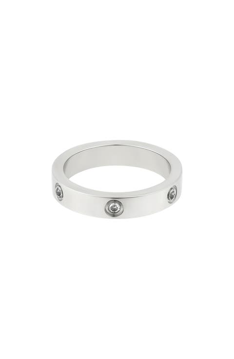 Cubic Zirconia Band Ring
