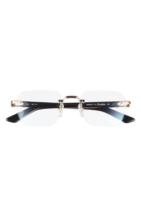 54mm Rectangular Optical Glasses