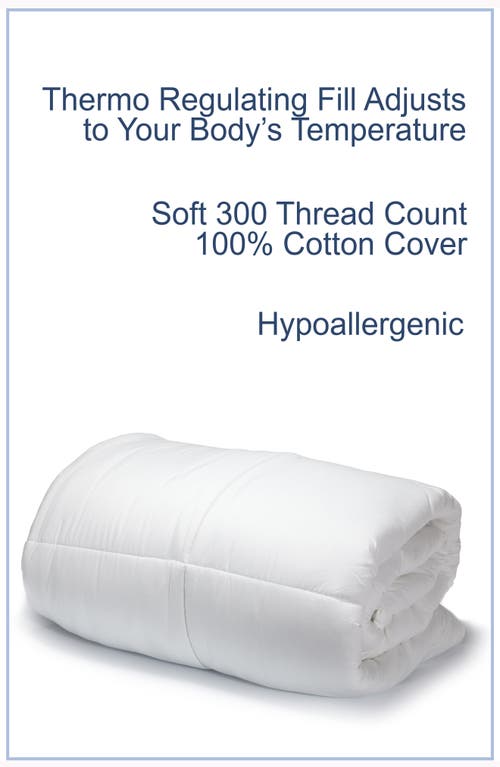 Melange Home Tempsolution 300 Thread Count Comforter In White