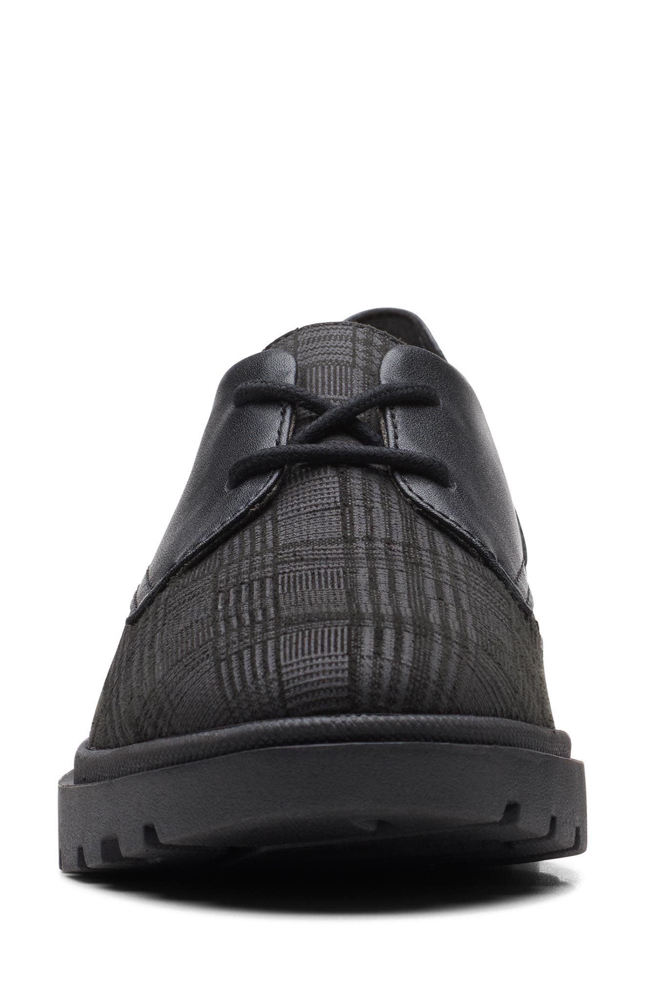 Clarks<sup>®</sup> Calla Ruby Lug Sole Derby, Alternate, color, Black Interest