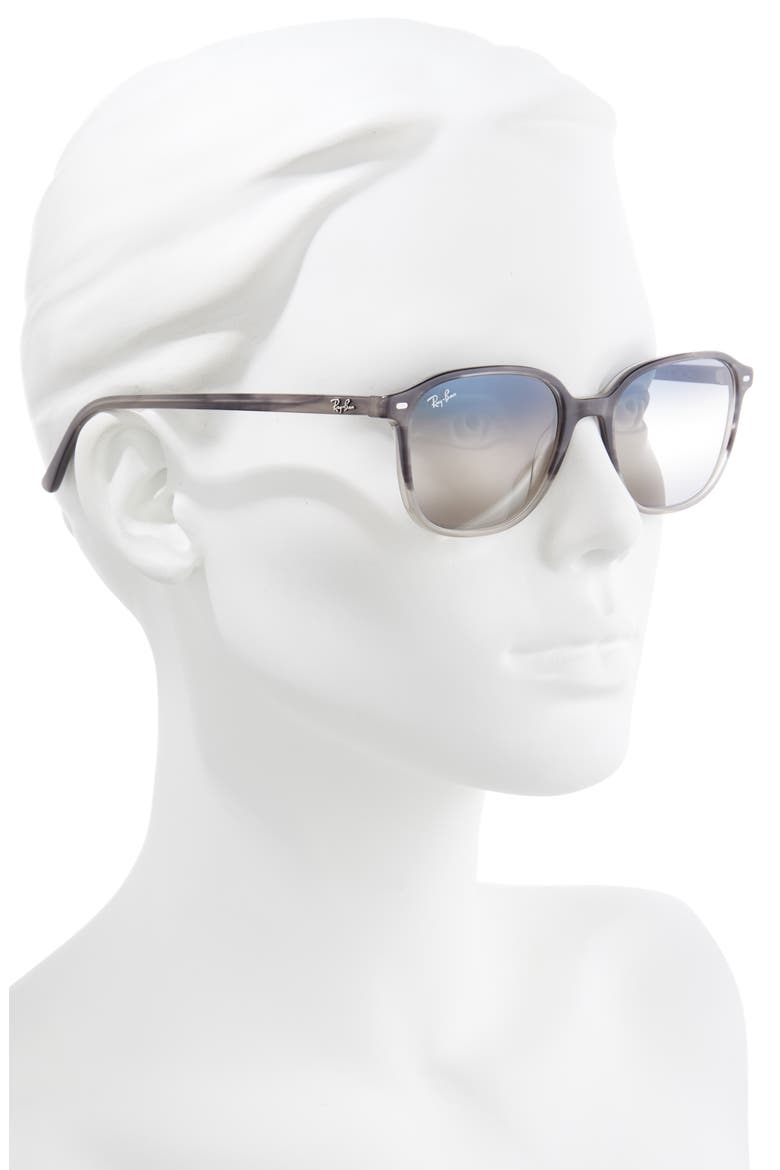 Leonard 53mm Gradient Square Sunglasses, Alternate, color, GREY HAVANA / PINK/ BLUE/ GREY