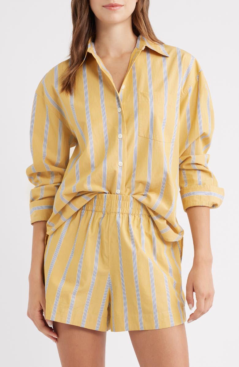 Madewell The Easy Shirt, Main, color, Chantrelle