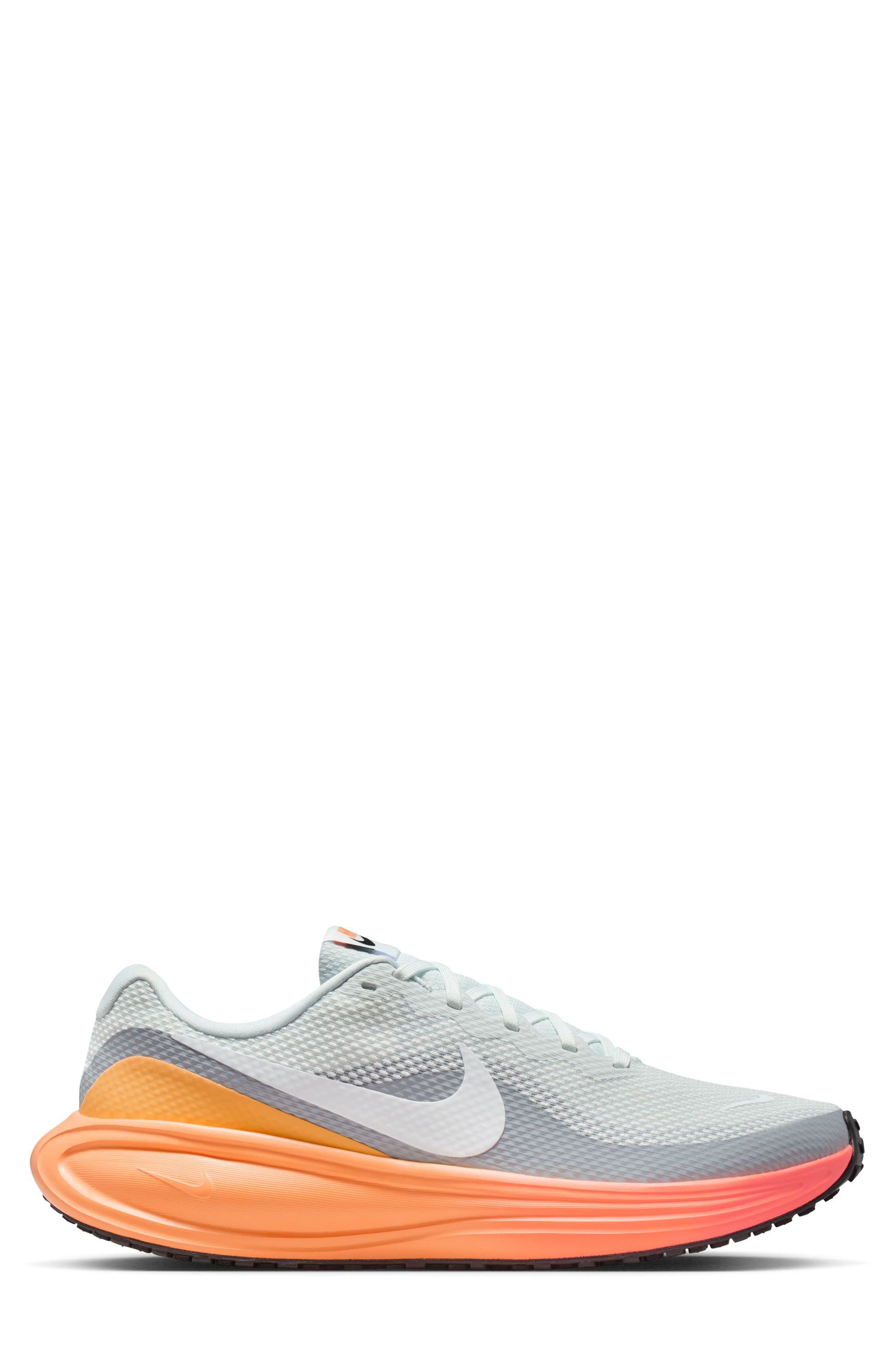 Revolution 8 Running Shoe, Alternate, color, OFF WHITE/ WOLF GREY