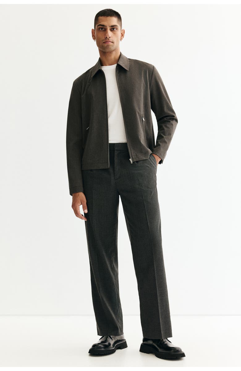H&M Relaxed Fit Suit Trousers, Alternate, color, 
