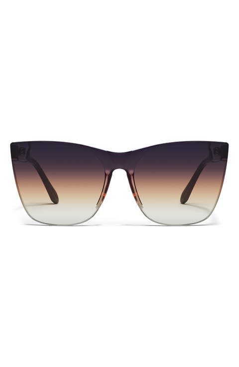 Come Thru 144mm Gradient Cat Eye Sunglasses