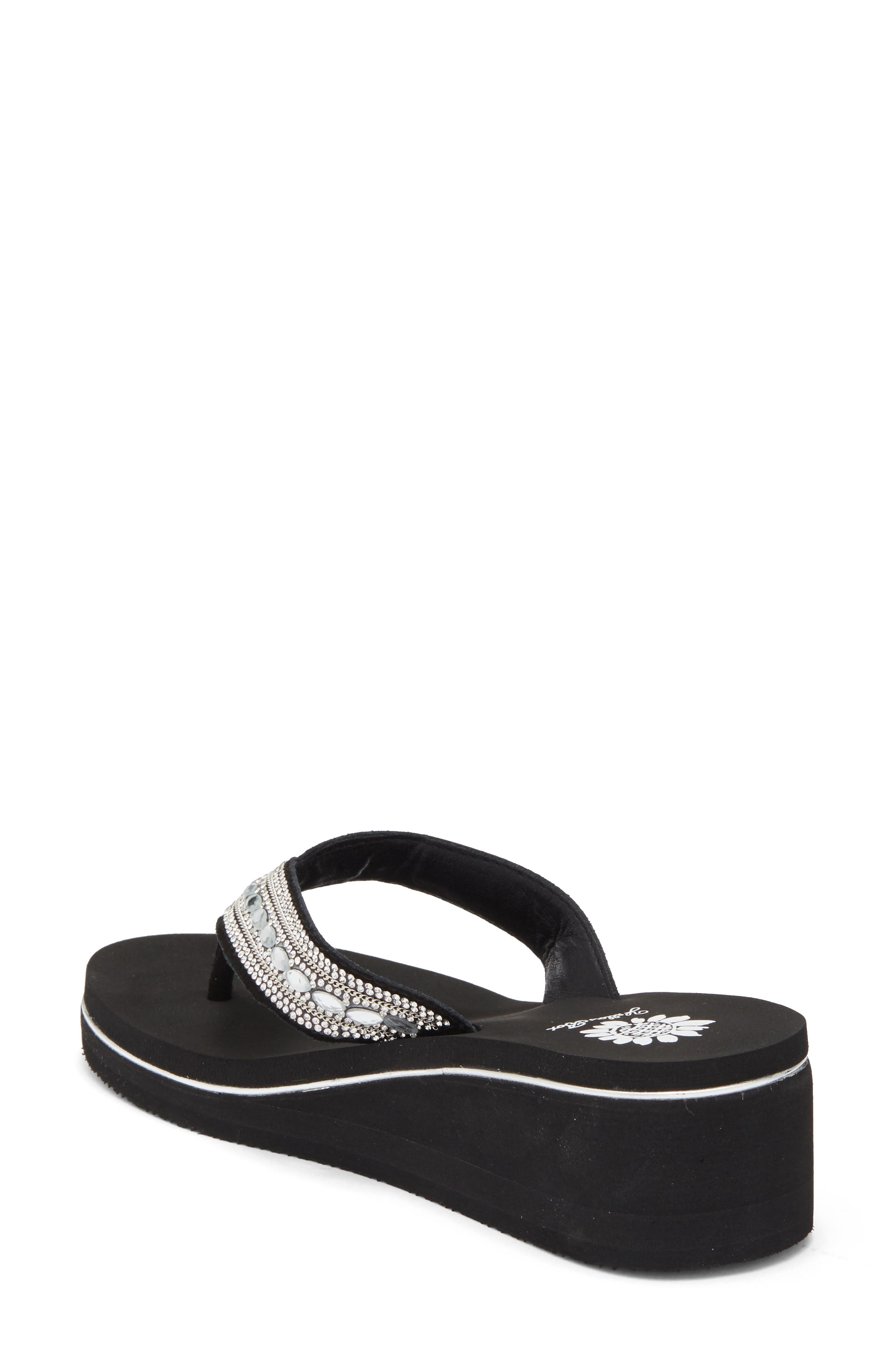 Marcy Flip Flop Sandal, Alternate, color, CLEAR