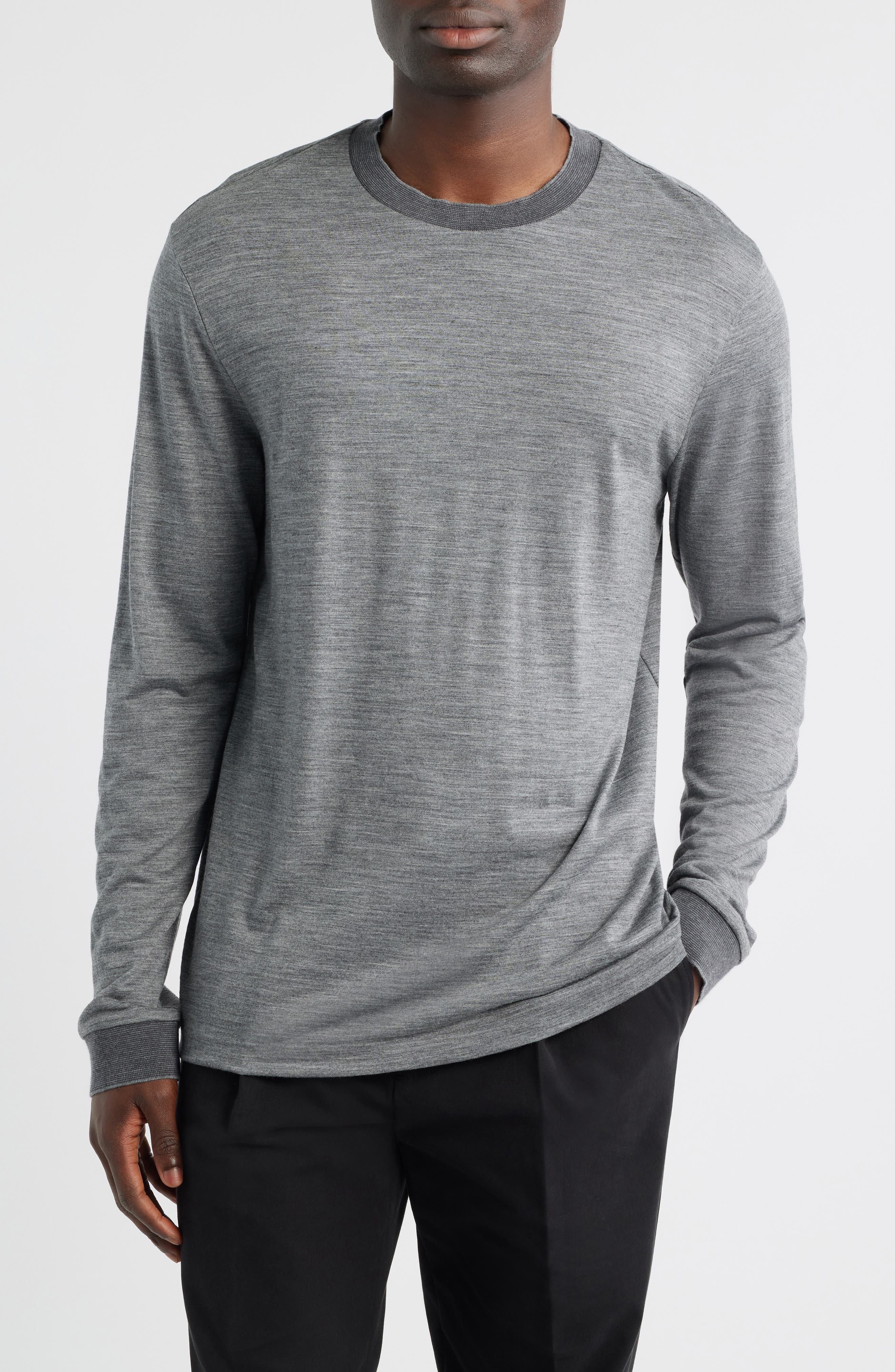 Talley 110 Wool Long Sleeve Pullover - image 3