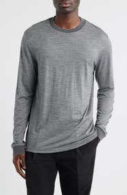 BOSS Talley 110 Wool Long Sleeve Pullover