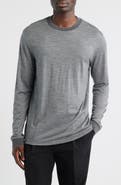 BOSS Talley 110 Wool Long Sleeve Pullover