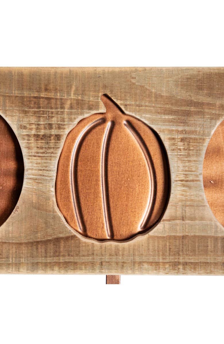 Northlight Fall Pumpkin Keyholder Harvest Wooden Wall Sign - 20", Alternate, color, 