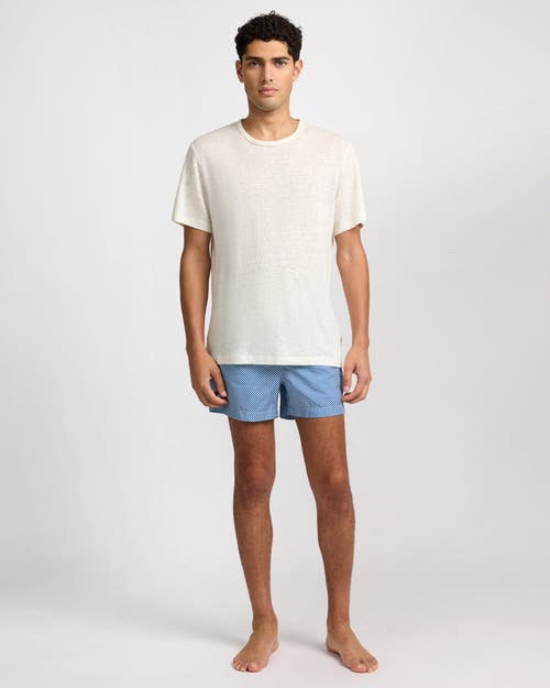 Onia Charles 4" Swim Trunk In Blue