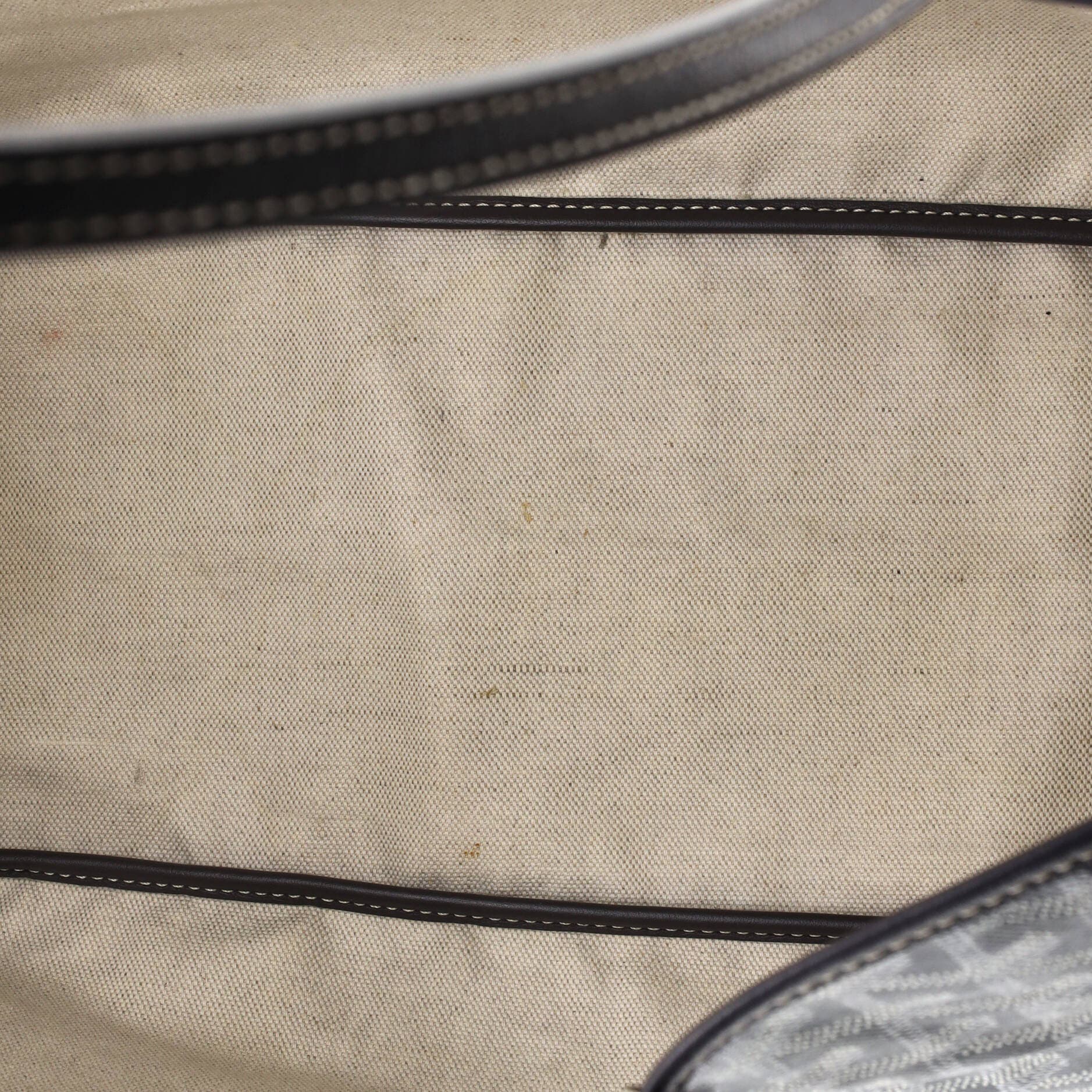 Pre-Owned Goyard Saint Louis Tote Coated Canvas XXL, Alternate, color, Gray