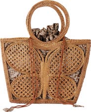 Jelavu Mariana Rattan Tote Bag