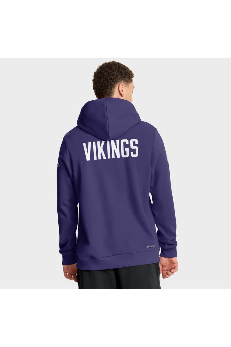 Men's Nike Purple Minnesota Vikings Sideline Standard Issue Alt 2 Dri-FIT Hoodie, Alternate, color, Purple