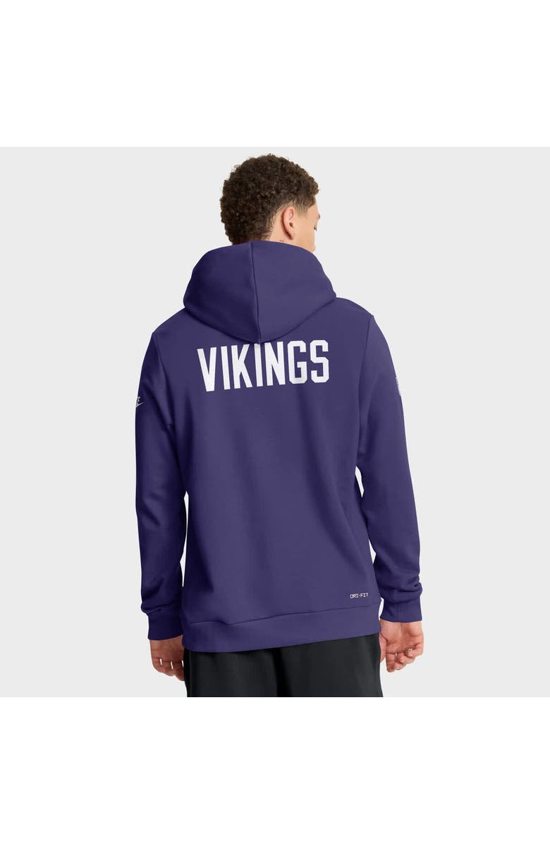 Nike Men's Nike Purple Minnesota Vikings Sideline Standard Issue Alt 2 Dri-FIT Hoodie, Alternate, color, Purple