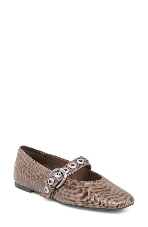 Marten Mary Jane Ballet Flat (Women)