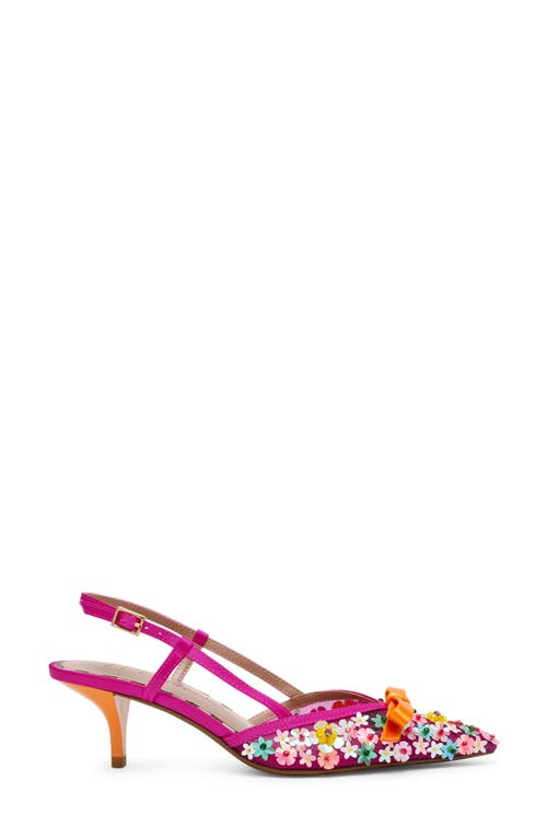 BETSEY JOHNSON BETSEY JOHNSON SADYY SLINGBACK POINTED TOE PUMP