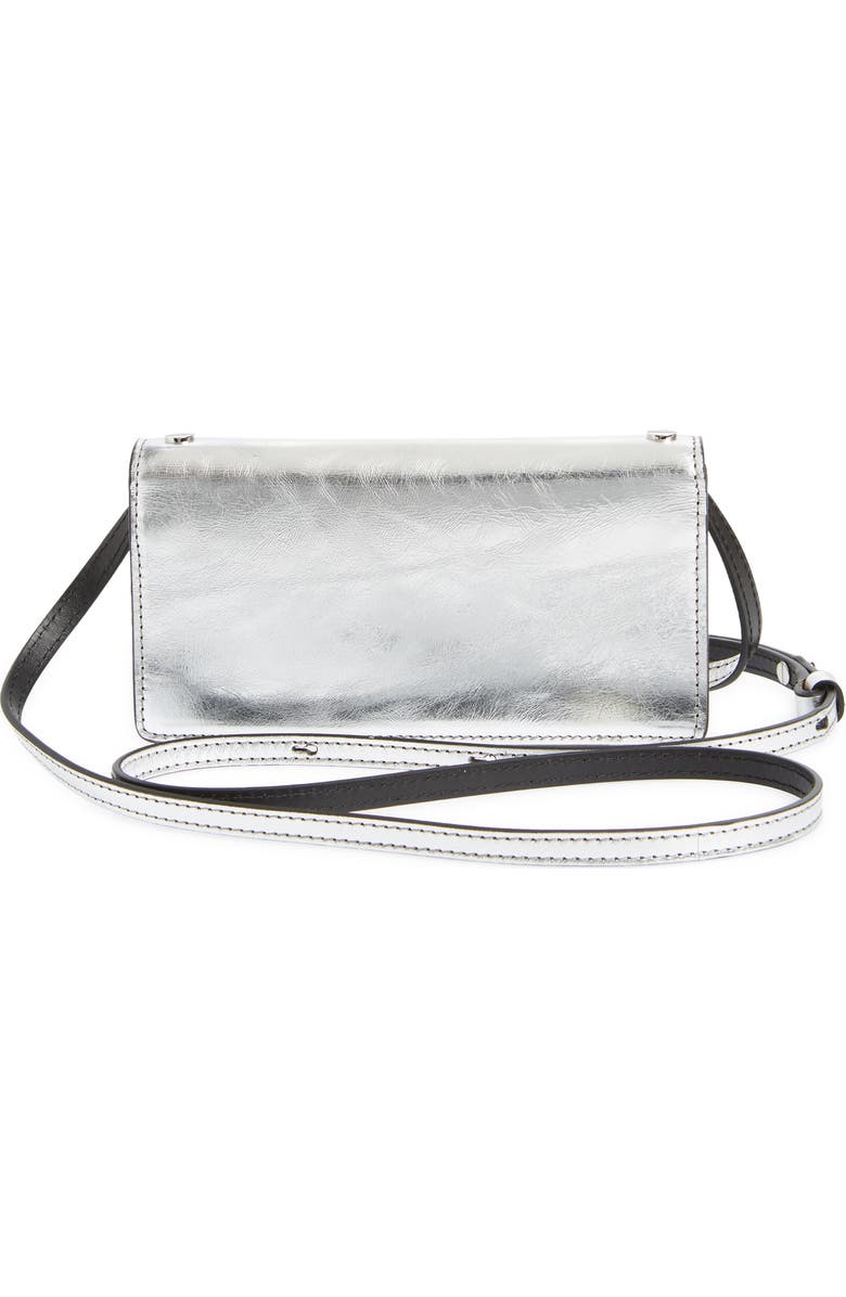 TOM FORD Mini Metallic Leather Crossbody Bag, Alternate, color,
