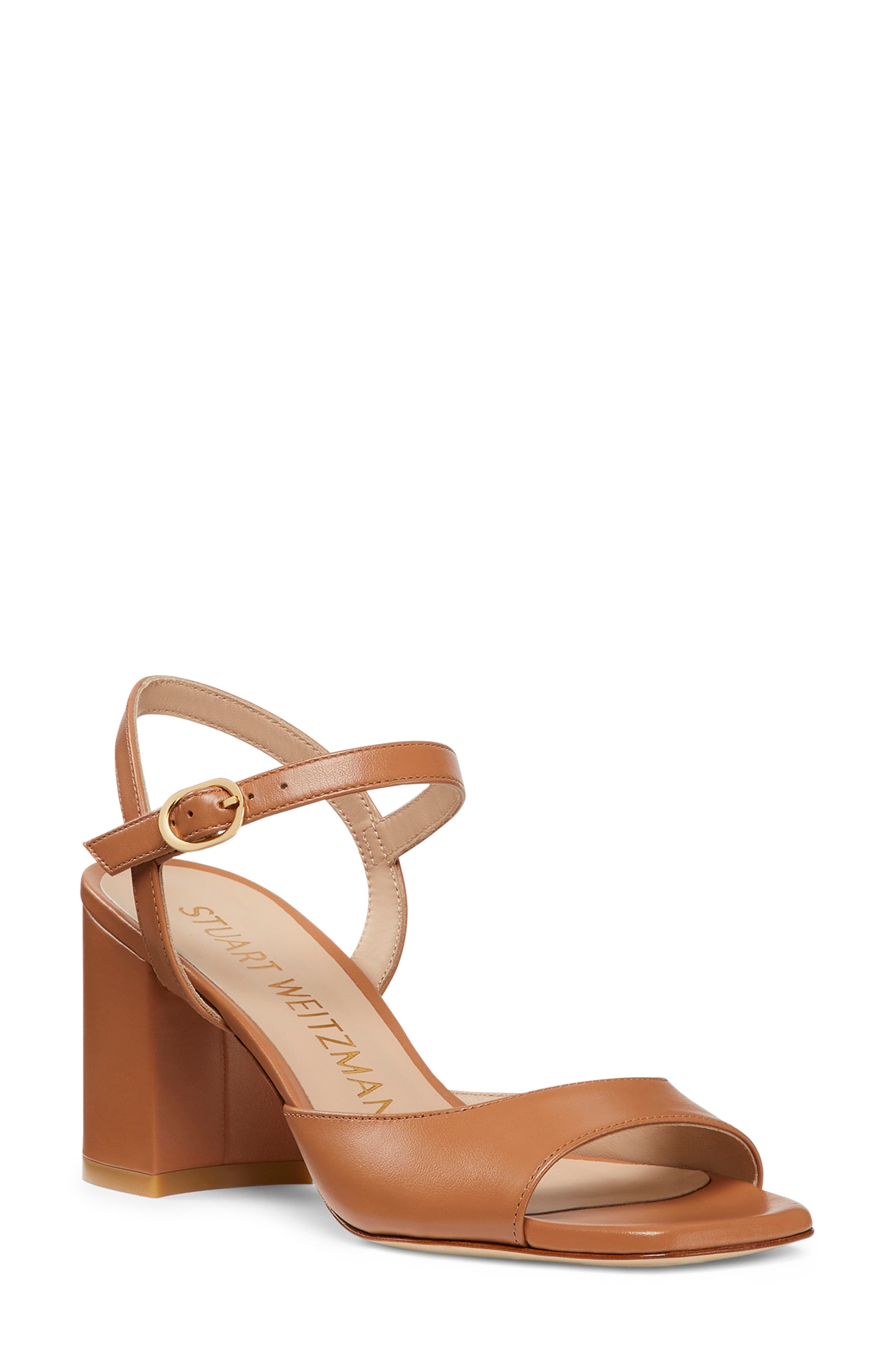 Stuart Weitzman Tia 75 Block Sandal (Women) | Nordstromrack