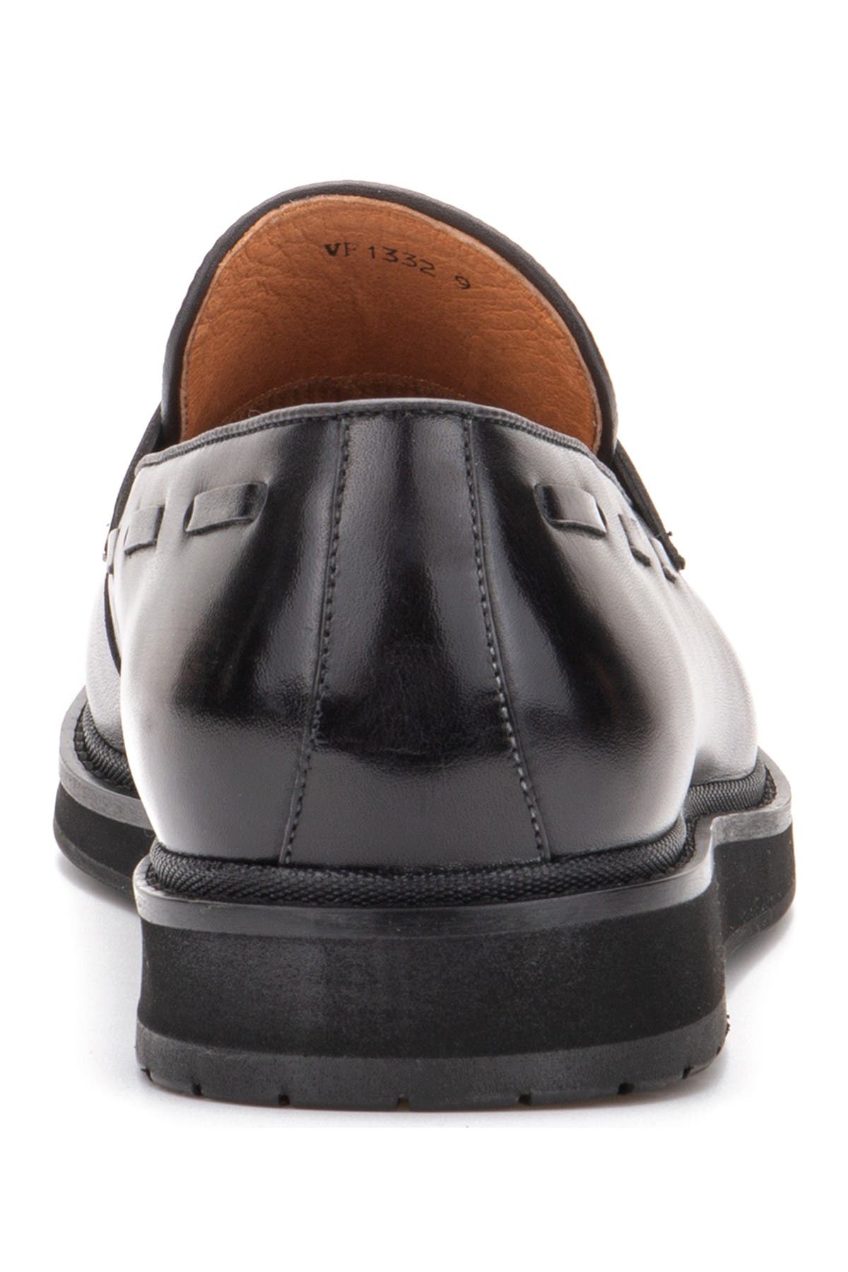 VINTAGE FOUNDRY Lionell Leather Penny Loafer, Alternate, color, Black