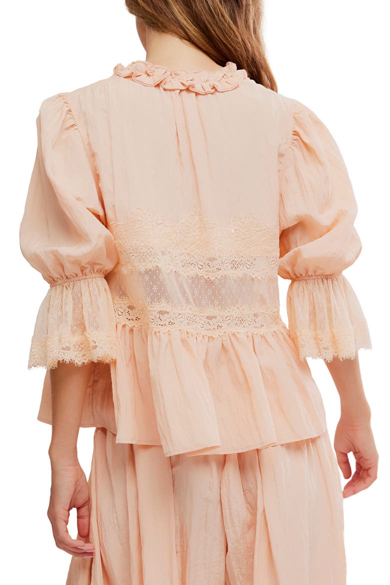 Intimately FP Forever Young Bed Jacket, Alternate, color, PEACH PIT
