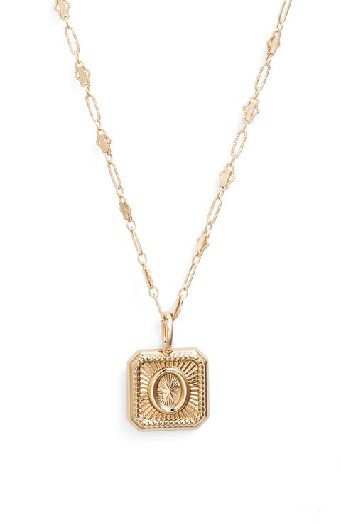 Harlow Initial Pendant Necklace