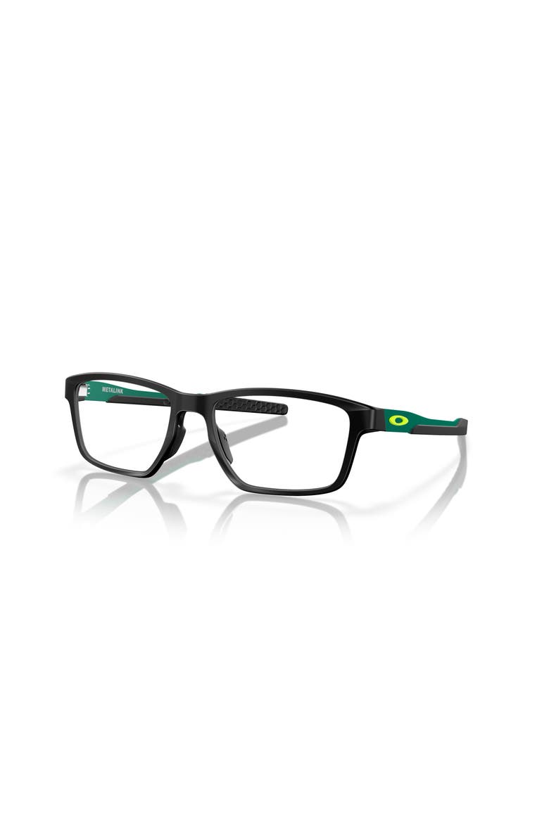 57mm Rectangle optical glasses, Main, color, Black