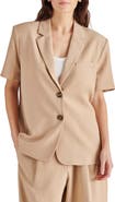 Steve Madden Tiara Short Sleeve Blazer
