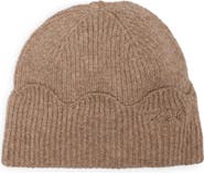 KARL LAGERFELD Scallop Edge Beanie