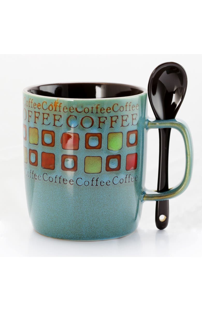 Gibson Cafe Americano 13oz Mug Set, Alternate, color, Assorted