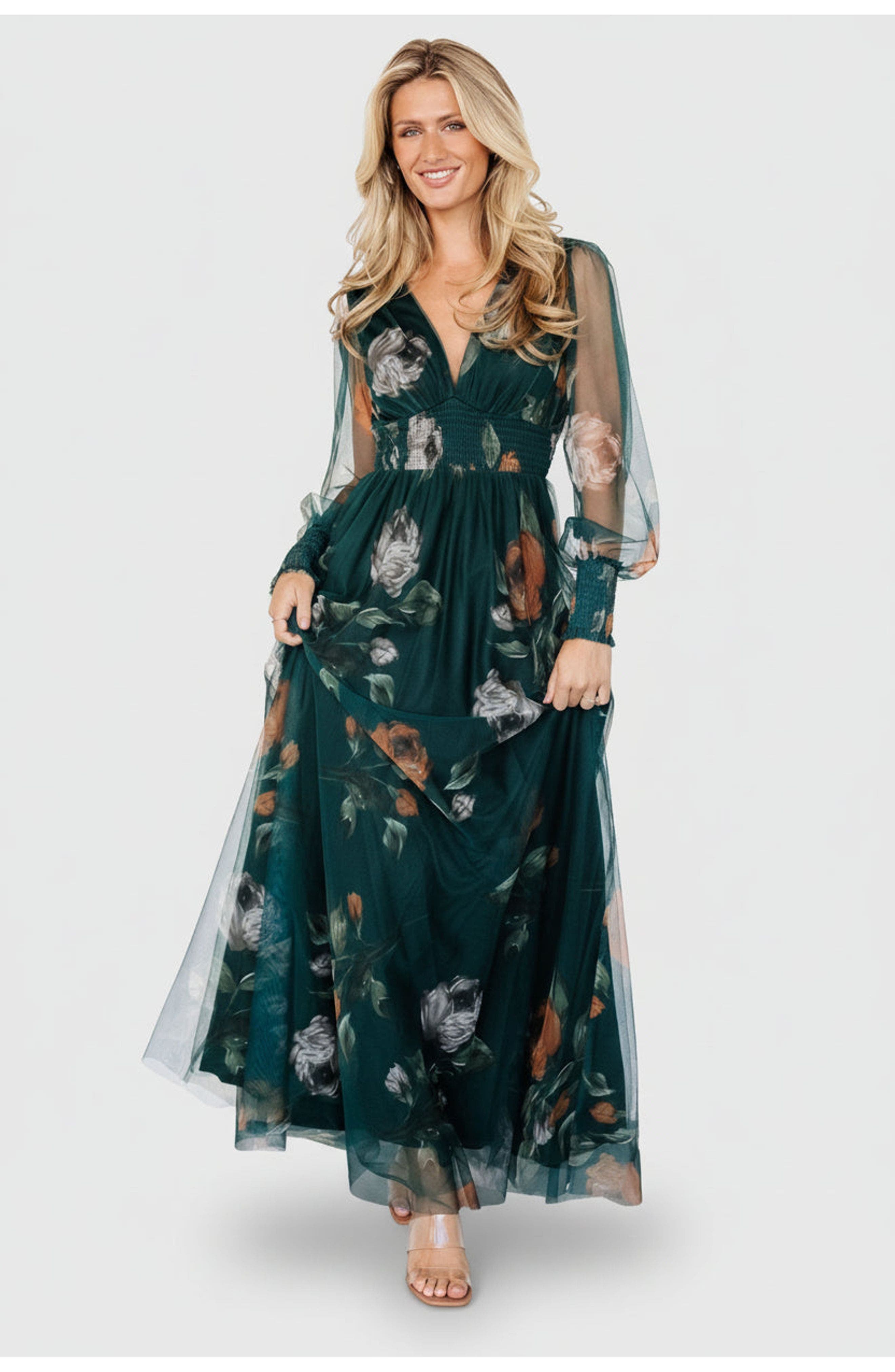 Deep Topaz Floral