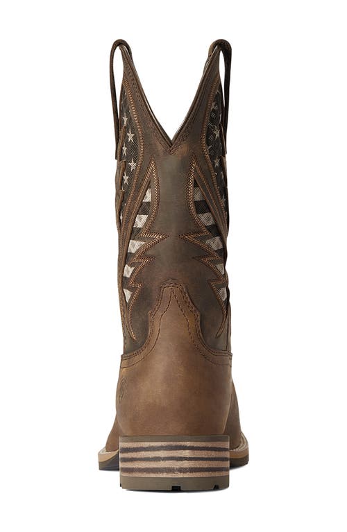 Ariat Hybrid Venttek™ Western Boot In Brown