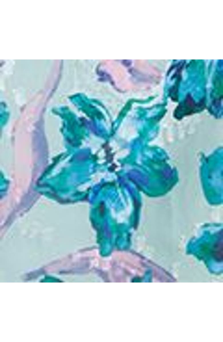 Wallis Petite Floral Midi Dress, Alternate, color, Mint