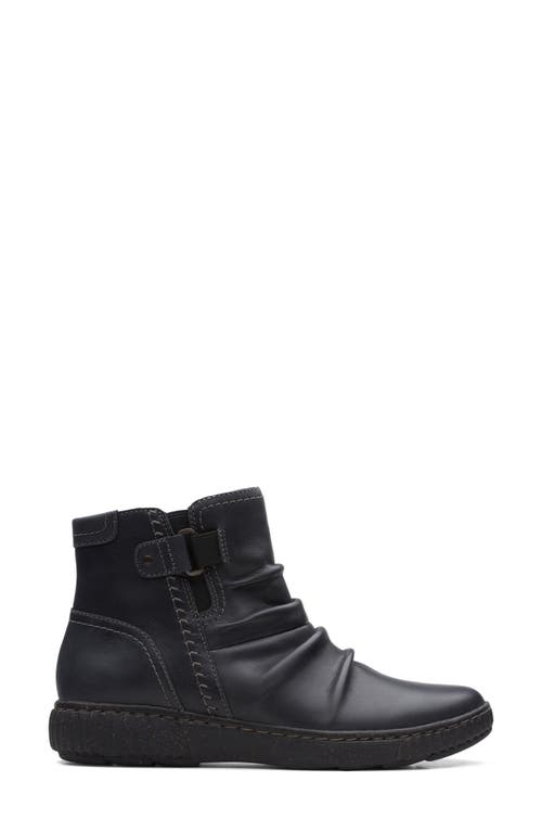Clarks ® Caroline Orchid Ruched Bootie In Black