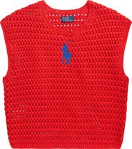 Polo Ralph Lauren Big Pony Cotton Sweater Vest