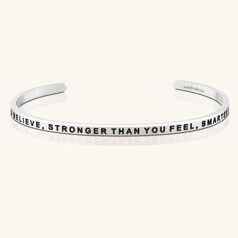 Braver, Stronger, Smarter bracelet