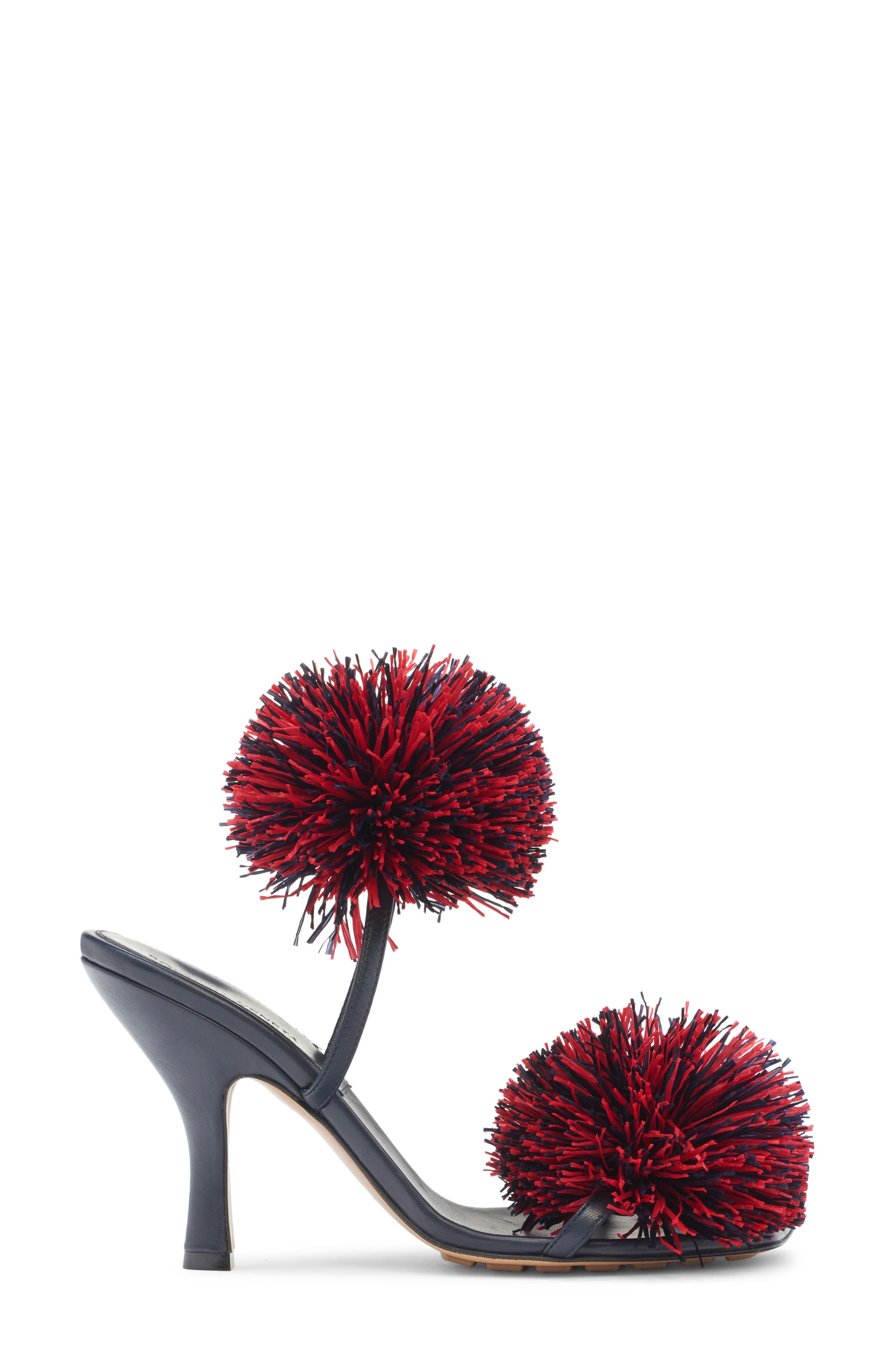 Bottega Veneta Adam Pom Slide Sandal, Alternate, color, 