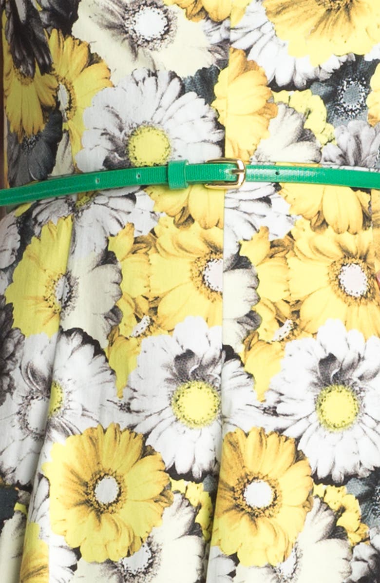 Maggy London Print Fit & Flare Dress, Alternate, color,