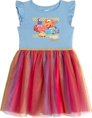Disney Cars Short Sleeve Tutu Dress