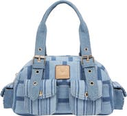True Religion Multistripe Soft Satchel Bag