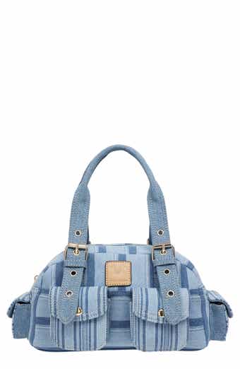 True Religion Multistripe Soft Satchel Bag